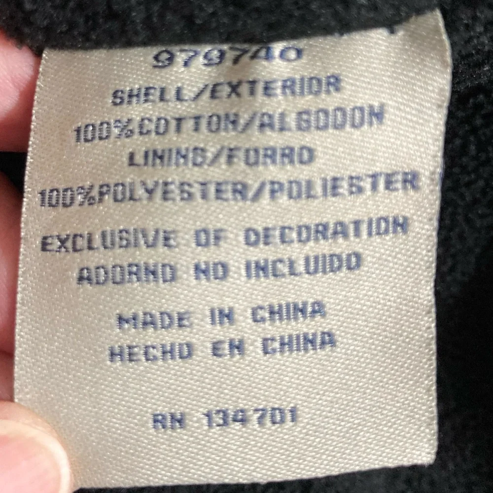 Boston Traders Utility Jacket Fleece Flannel Outerwear Plaid Black White Medium